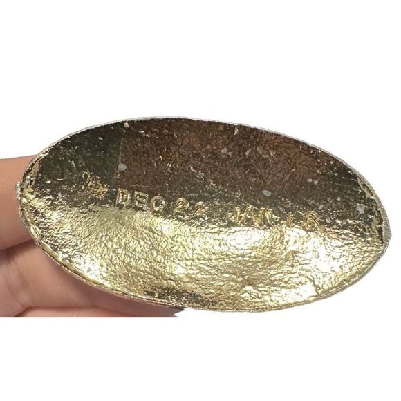 Capricorn Zodiac Metal Statue Silver Color 5” x 4” Astrology - Picture 5 of 5